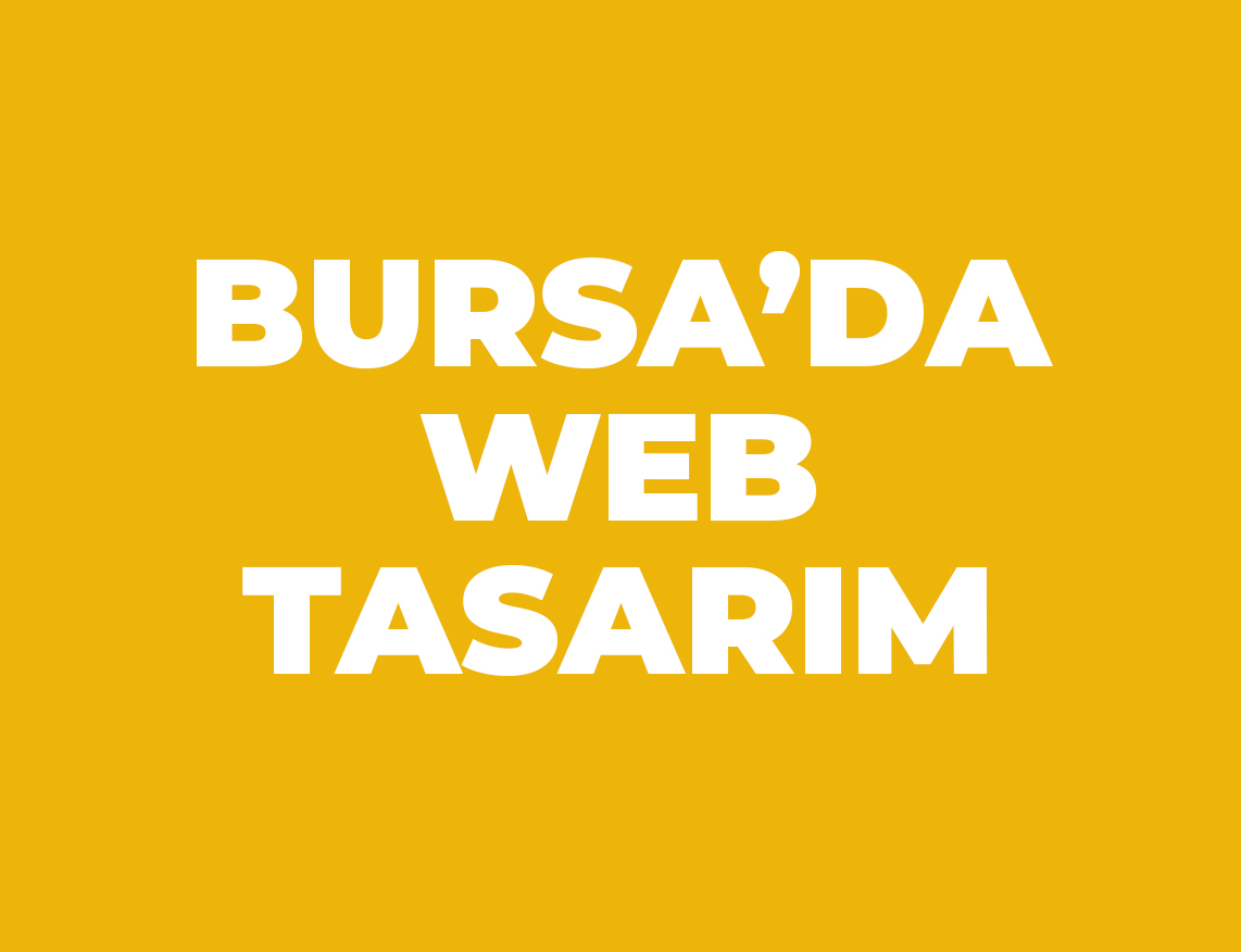 Bursa’da Web Tasarım